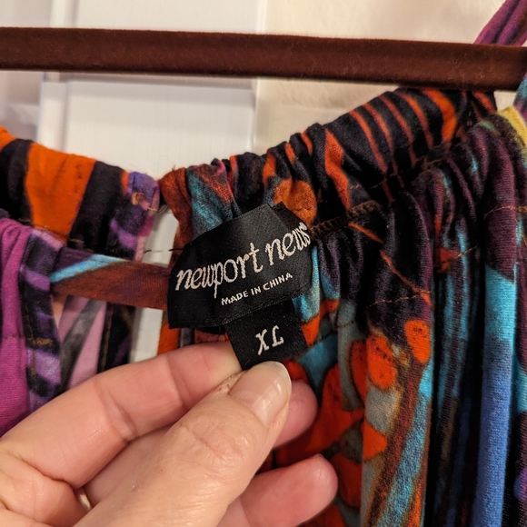 Long maxi Newport News XL dress - Picture 4 of 7